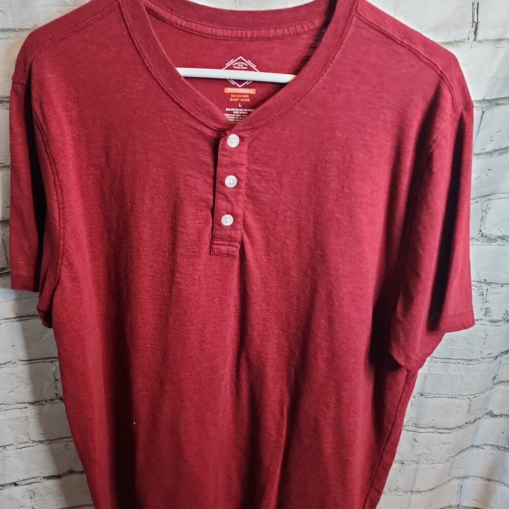 St. John's Bay Men's Henley Shirt